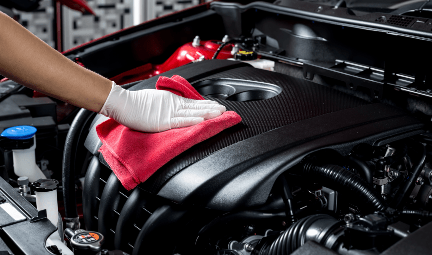 ENGINE BAY CLEANING