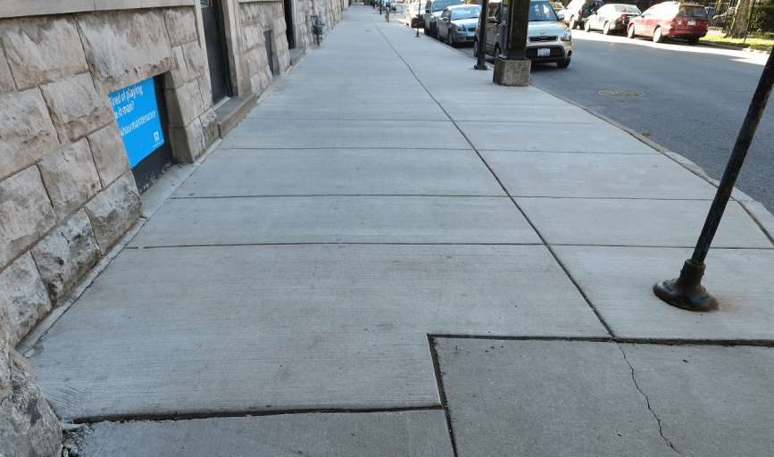 CEMENT SIDEWALK