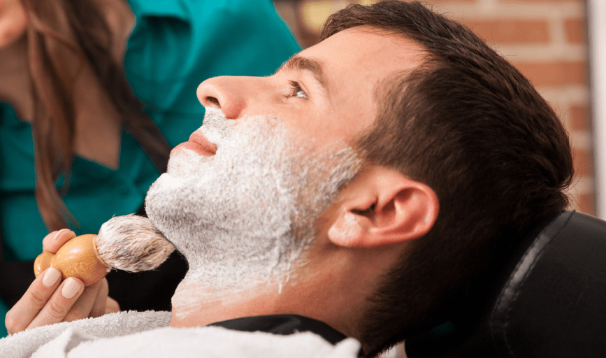 Comb-Back Men's Grooming