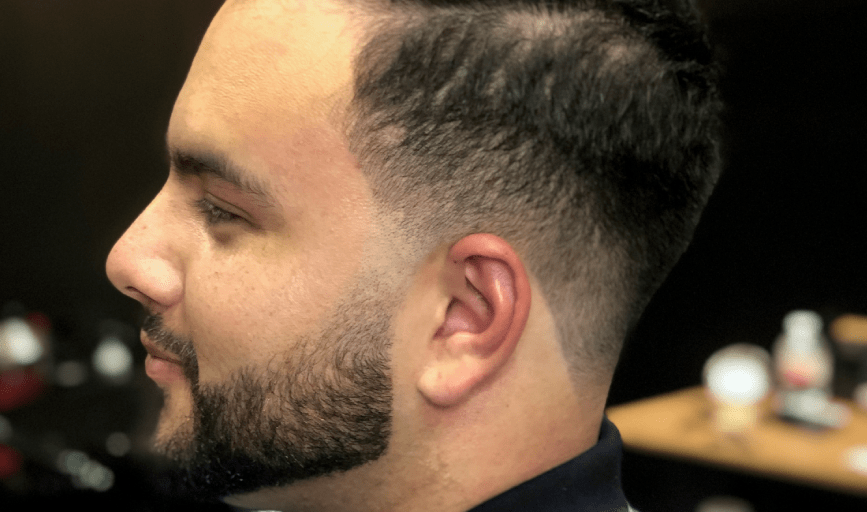 Comb-Back Men's Grooming