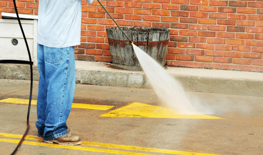 DRIVEWAY PRESSURE WASHING