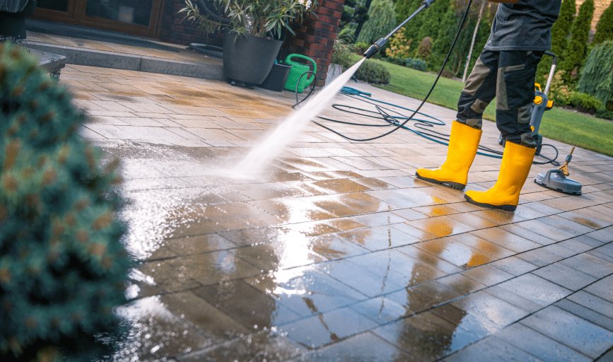 PATIO AND FENCE PRESSURE WASHING