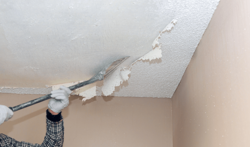 POPCORN CEILING REMOVAL