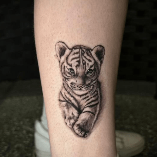 Black and Gray Tattoo