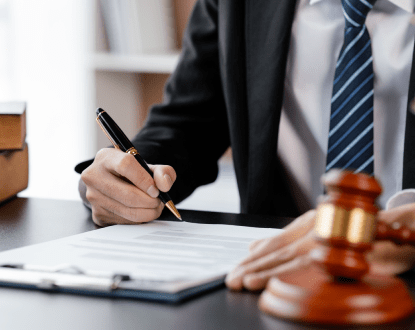 LEGAL DOCUMENT SIGNING