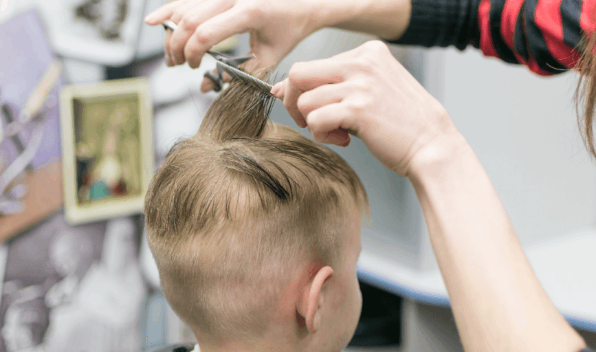 BOY'S HAIRCUT