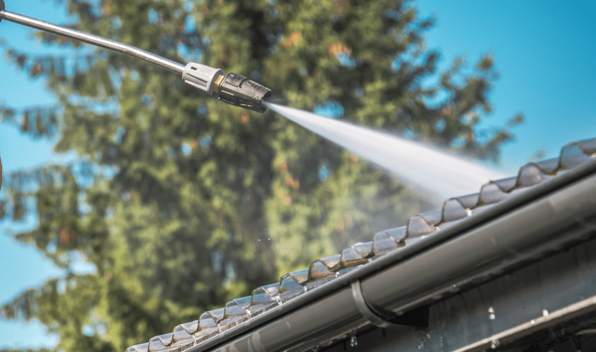 GUTTER PRESSURE WASHING