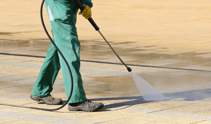 CONCRETE CLEANING