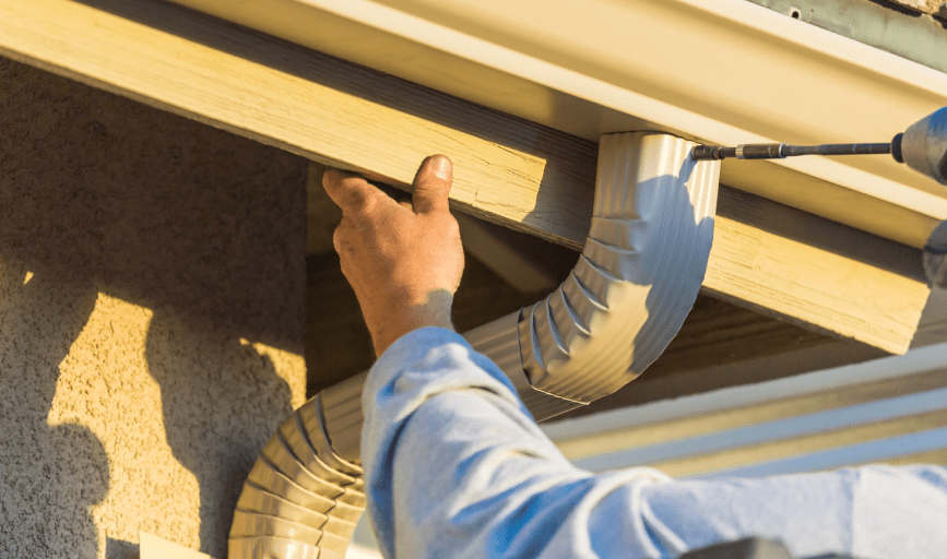 DOWNSPOUT INSTALLATION