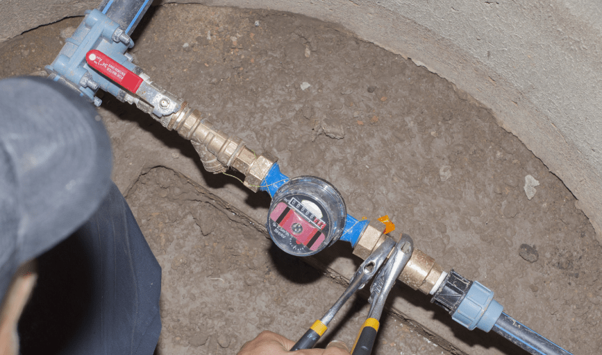 GAS LINE REPAIR