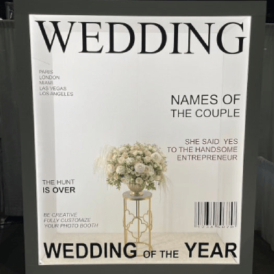MAGAZINE PHOTO BOOTH