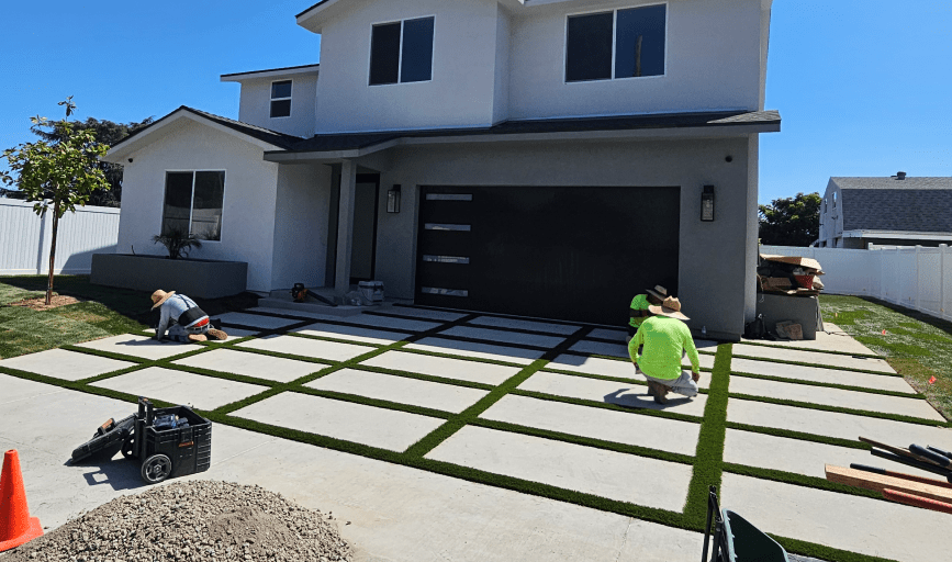 ARTIFICIAL GRASS INSTALLATION