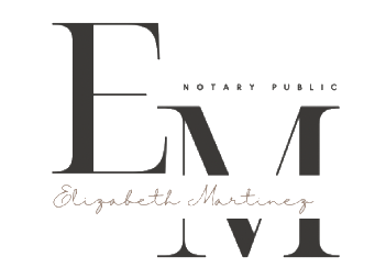 Elizabeth Martinez, Notary Public
