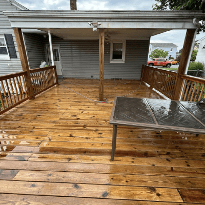 DECK CLEANING