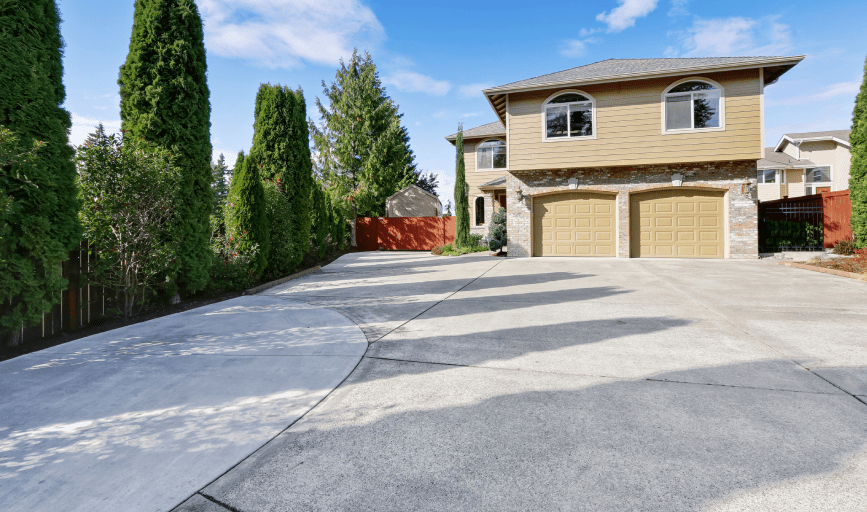 DRIVEWAY CONCRETE INSTALLATION