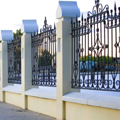 WROUGHT IRON FENCE