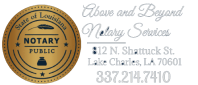 Above & Beyond Notary Services