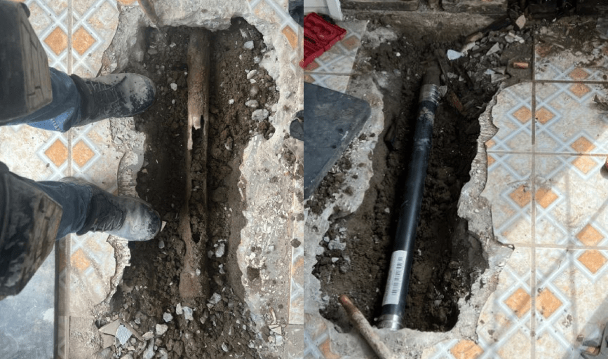 SEWER LINE REPAIR