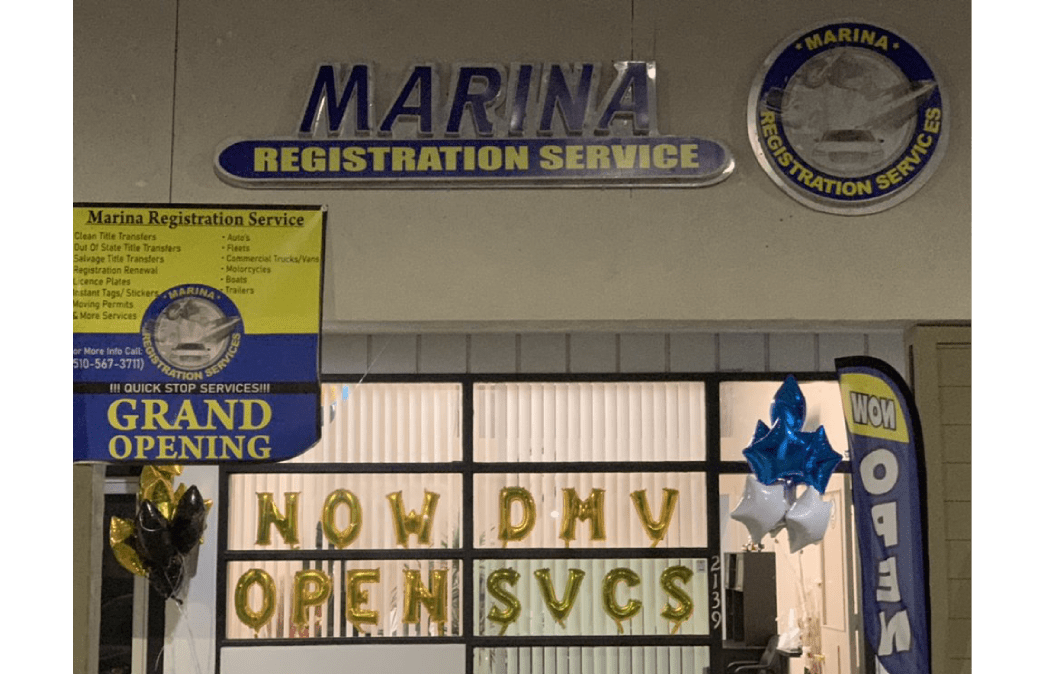 Marina Registration Services