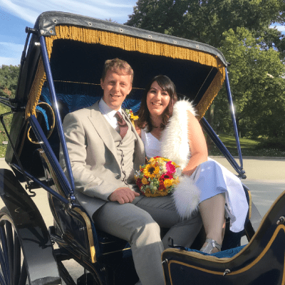 WEDDING CARRIAGE RIDE