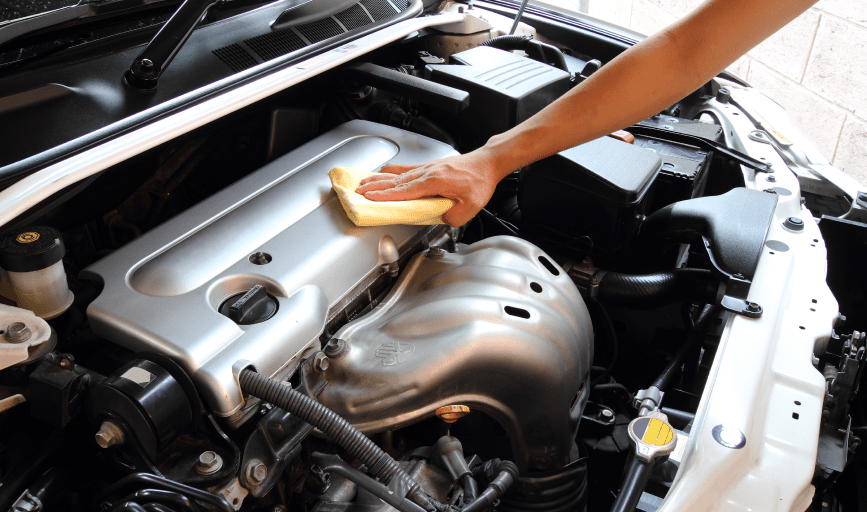 ENGINE BAY CLEANING