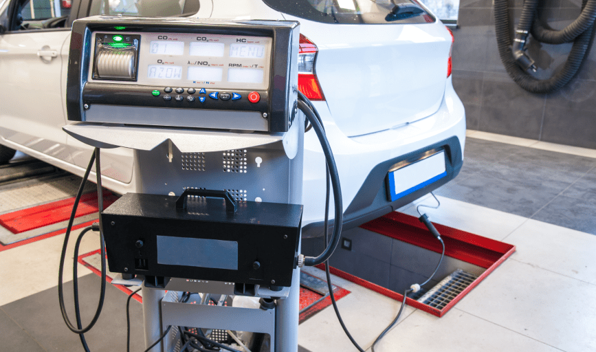 VEHICLE EMISSIONS TESTING