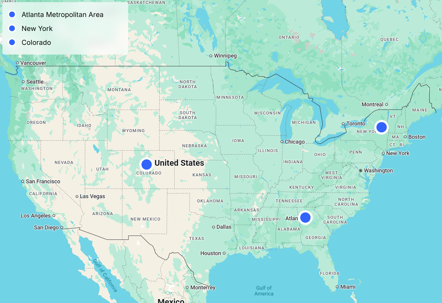 Lux Pro Service Areas: Metro Atlanta, New York, Colorado