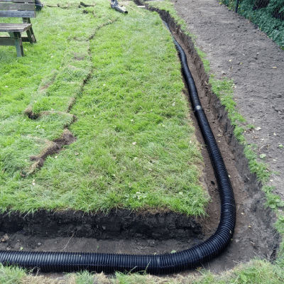 FRENCH DRAIN INSTALLATION