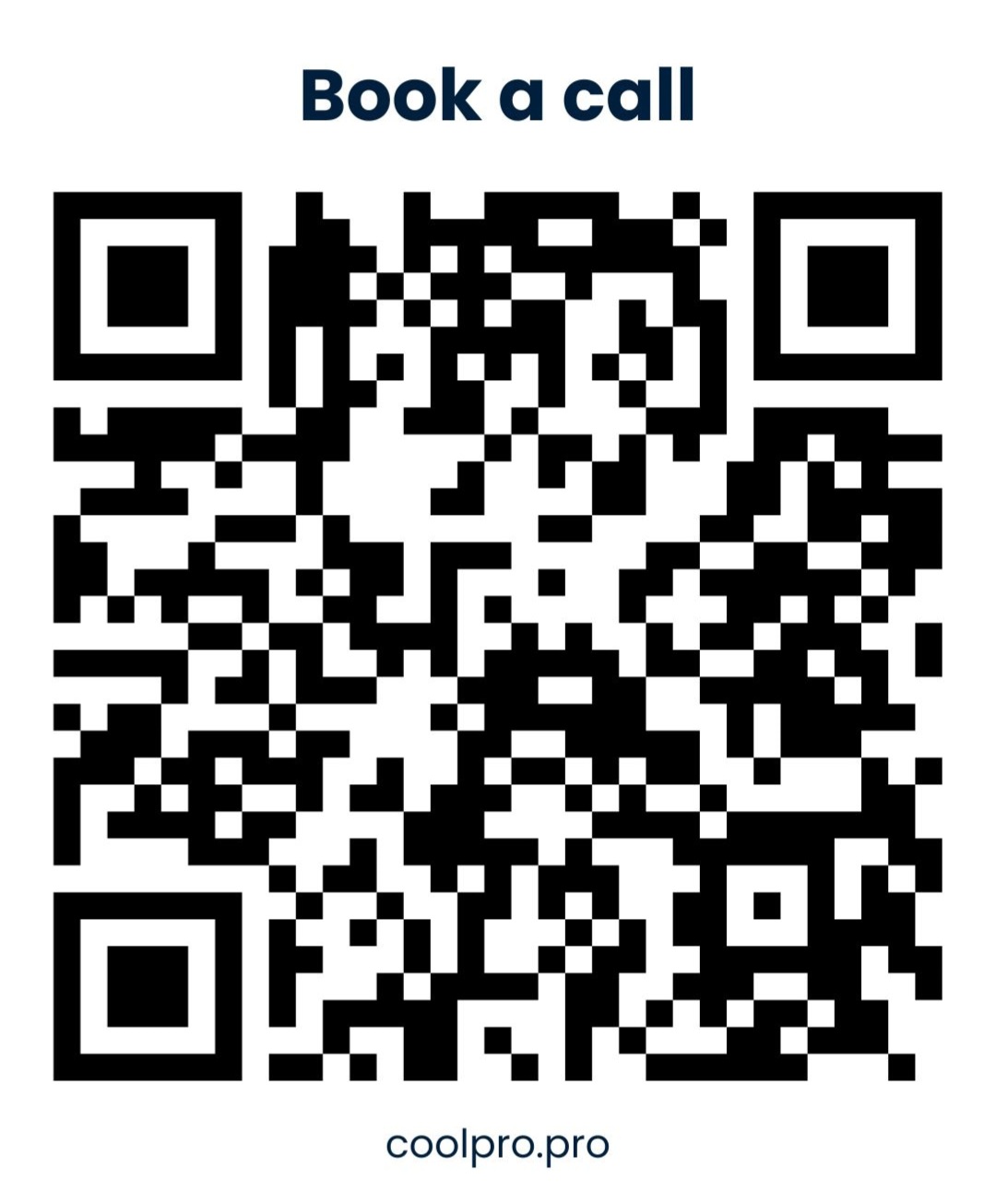 Schedule with QR Code