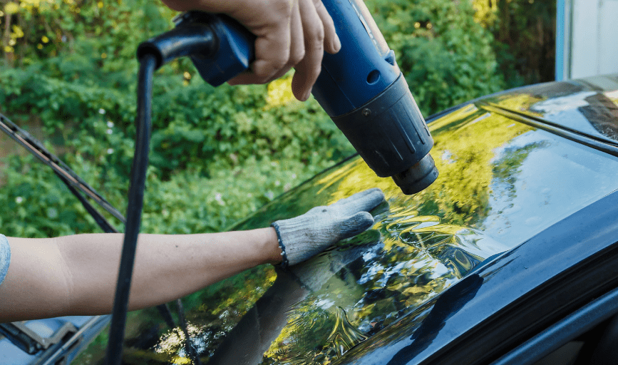 WINDSHIELD PROTECTION FILM INSTALLATION