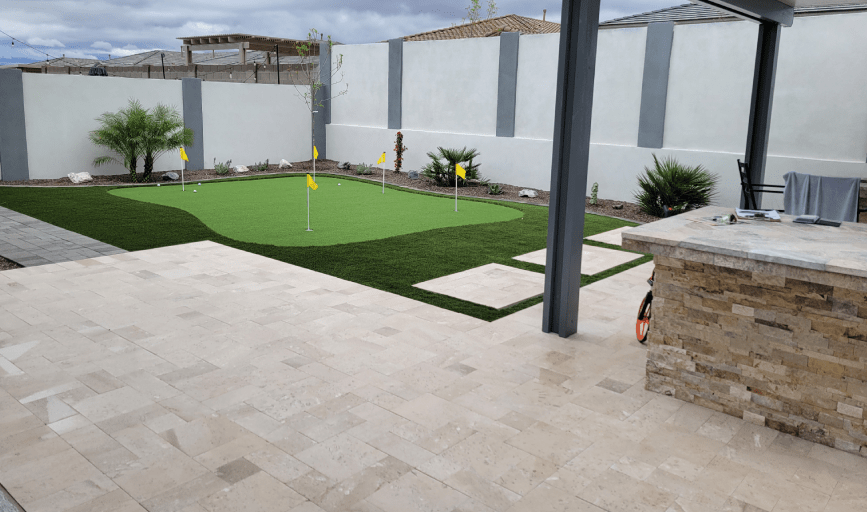 TRAVERTINE TILE INSTALLATION