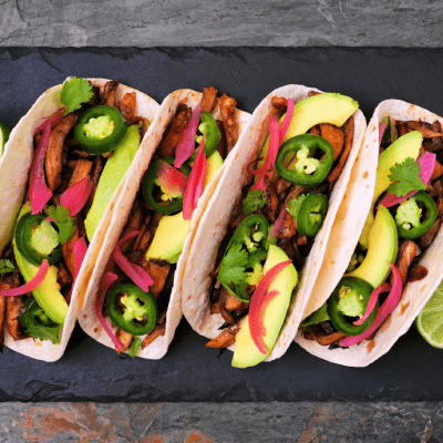 MUSHROOM TACOS
