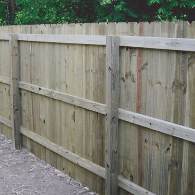WOOD FENCE INSTALLATION