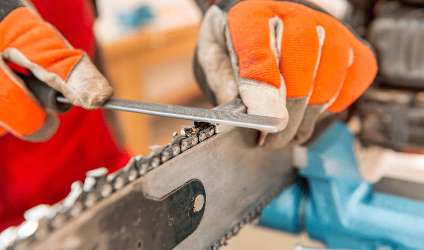 CHAINSAW SHARPENING