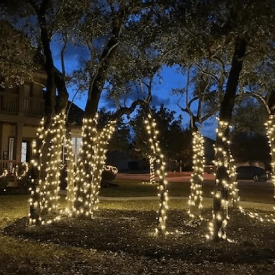 CHRISTMAS LIGHT INSTALLATION