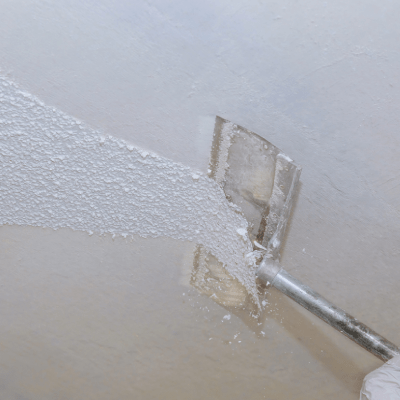 POPCORN CEILING REMOVAL