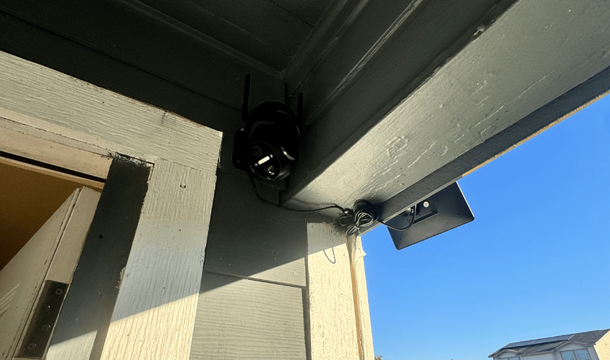 SECURITY CAMERA INSTALLATION