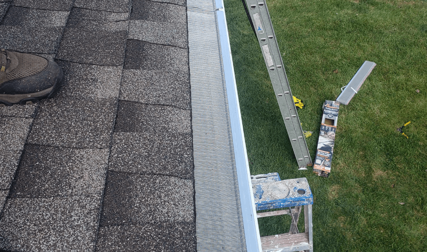 GUTTER GUARD INSTALLATION