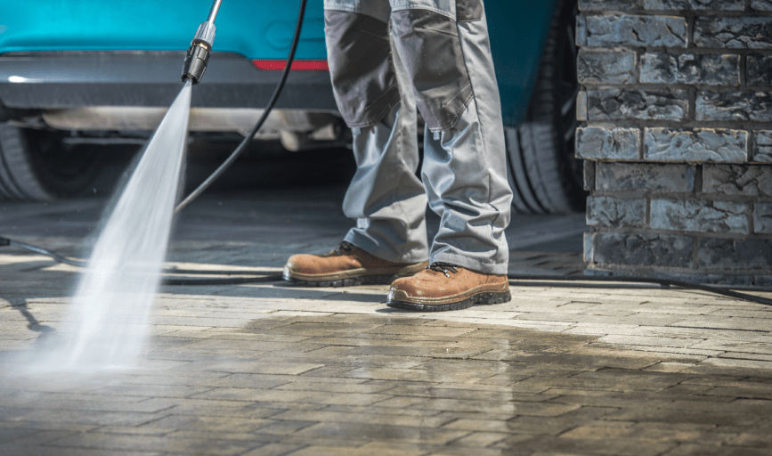 DRIVEWAY POWER WASHING