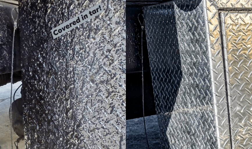 DIAMOND PLATE ALUMINUM POLISHING