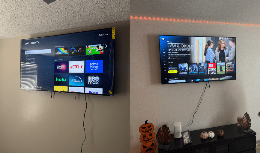 TV MOUNTING