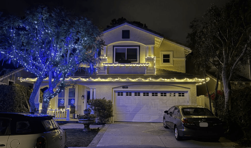 HOLIDAY LIGHT INSTALLATION