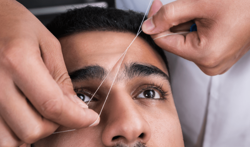 EYEBROW THREADING