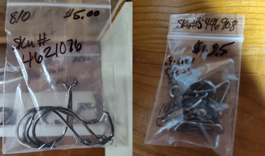 FISHING HOOKS