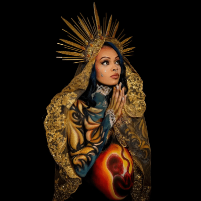 AIRBRUSH BODY PAINTING