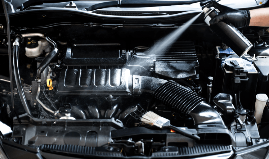 ENGINE BAY DETAILING