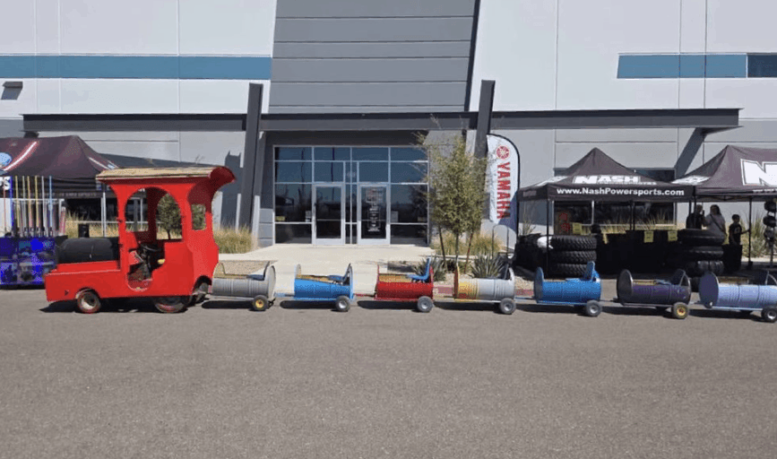 BARREL TRAIN RIDE RENTAL