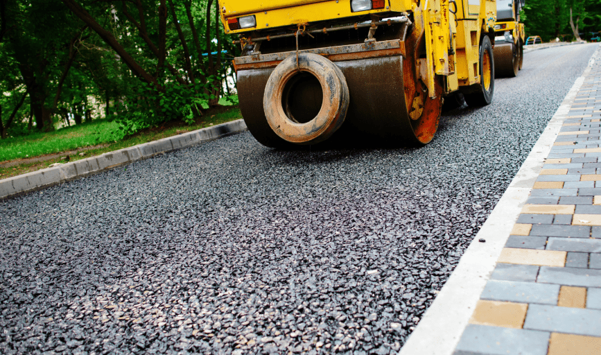 RESIDENTIAL ROCK SPREADING