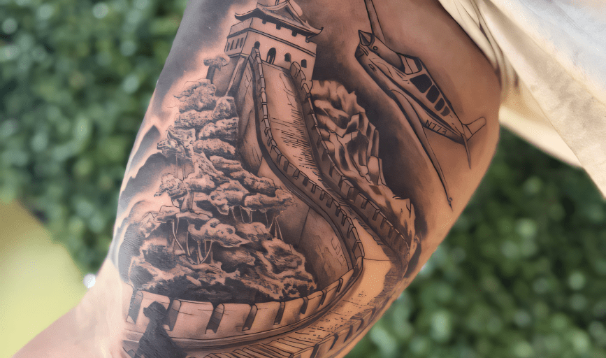 BLACK AND GRAY TATTOOS