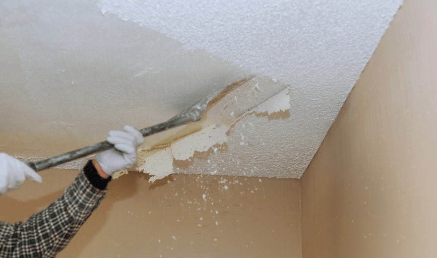 POPCORN CEILING REMOVAL
